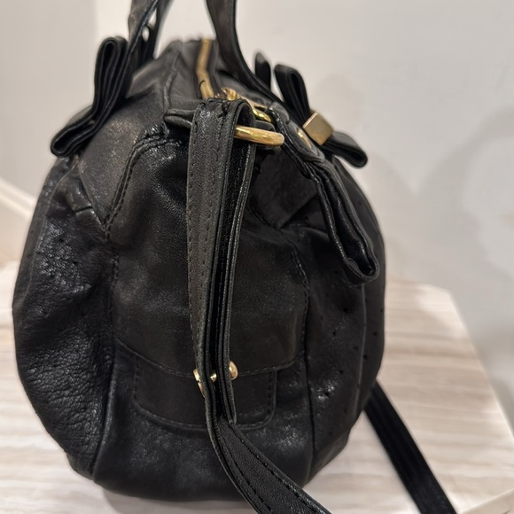 Chloe Bag See By Chloe Perforated Leather Weekender Satchel Slouchy Bag - Picture 5 of 17